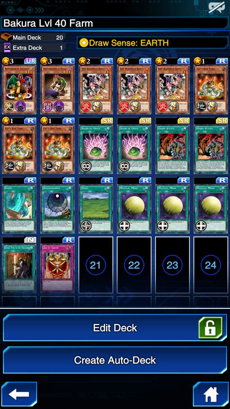 farm deck duel links.